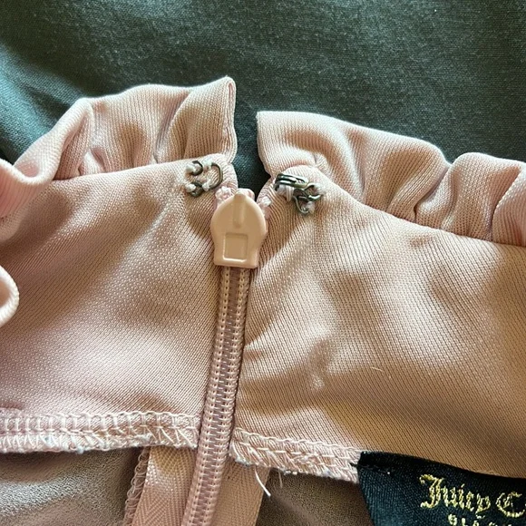 Soft pink mock turtleneck blouse - Picture 4 of 9